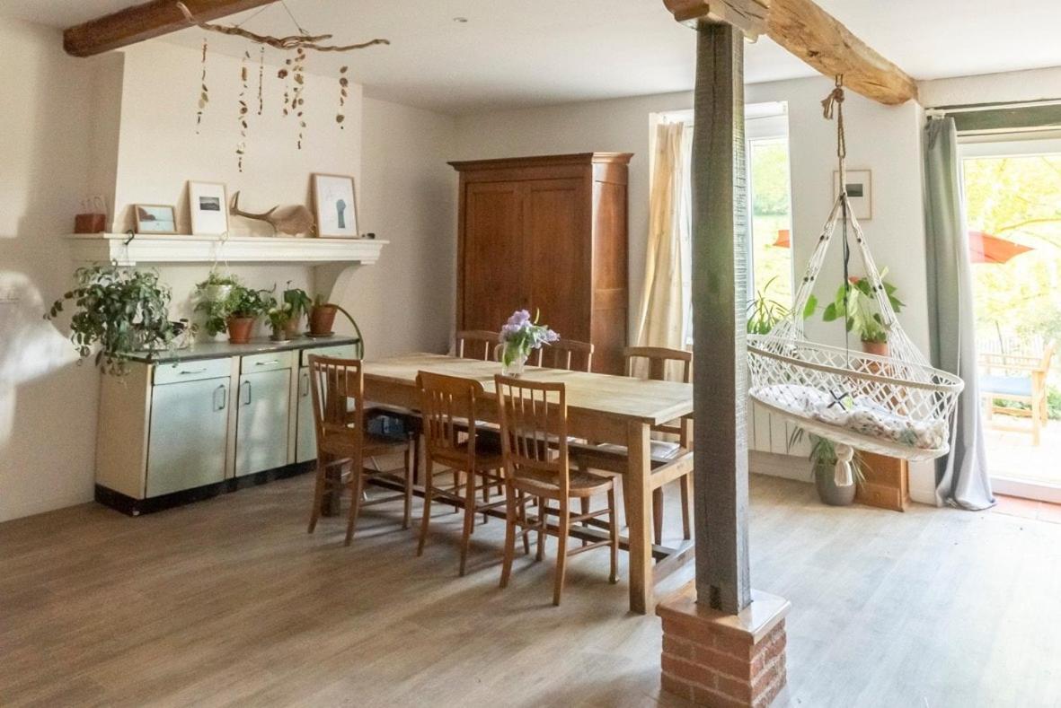 Le Fossat Ferme Renoveeヴィラ エクステリア 写真